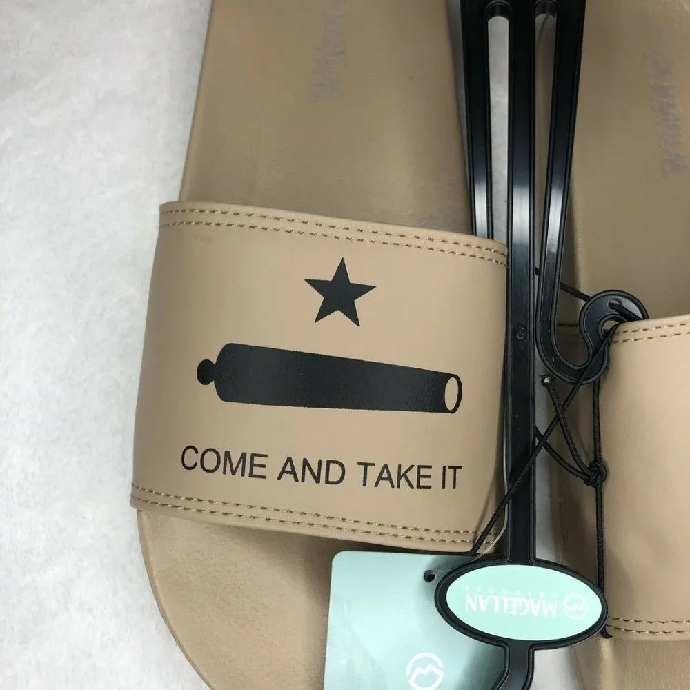 Magellan Outdoors Come And Take It Slides Mens Small 7-8 Womens 9-10 Sandals New